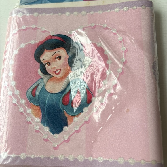 Cinderella Snow White Disney Princess Wall Paper Border Preplasted 5yds - Picture 4 of 5